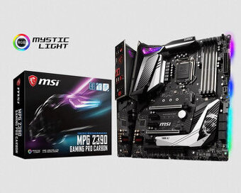 Herní deska MSI MPG Z390 GAMING PRO CARBON | socket 1151