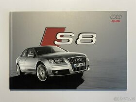 Audi S8 (D3) ~ německý prospekt ~ rok 04/06 ~ 48 stran