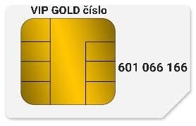 VIP tel Number GOLD predvolba 601