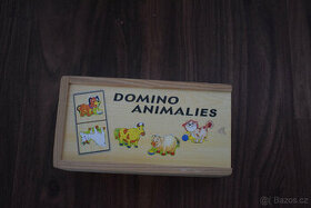 Dřevěné domino zvířátka - Animalies