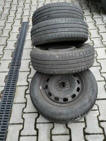 Letní pneumatiky na diskách R15 - 1