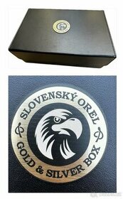 Etue pro zlaté i stříbrné mince Slovenský orel - číslované