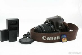 Zrcadlovka Canon 1100D + 18-55mm hnědý - 1