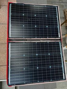 Dokio Přenosný solární panel flexibilní 110Wp, 6A, skládací