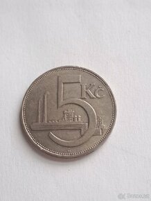 5 koruna 1938 č.1