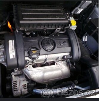 Motor 1,4 i typ BXW kompletni motor 121000km