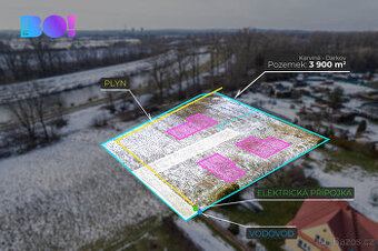 Prodej stavebního pozemku 3900 m², Karviná- Darkov - 1