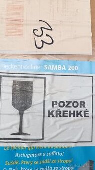 Stropní sušák na prádlo JUWEL SAMBA 200 - 1