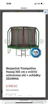 Trampolína Hawaj - 1