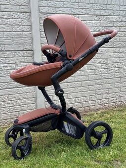 Kočárek Mima Xari 3v1 sedák s korbou, podvozek, autosedačka