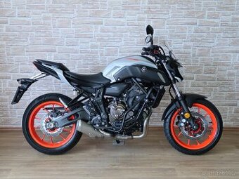 Yamaha MT-07 původ ČR, 1.majitel, 6800km