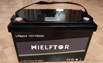 Baterie LiFePO4 Nielftor - 100Ah, 12V, BMS - nová