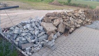 Daruji kamení, beton.
