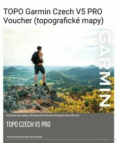 TOPO Garmin Czech V5 PRO Voucher
