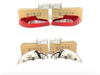 NOVÉ - SET LED zadnich světel Superb II sedan