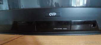 Stará televize zn. OVP + dálkový ovladač