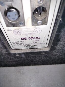 Kompletní aparatura 4 DEXON bedny , zesilovač,mixpult