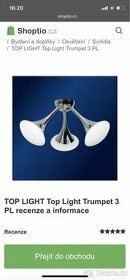 Nový lustr Trumpet 3/ Top Light