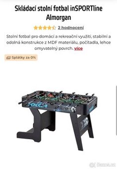 Stolní fotbal skládací - 1