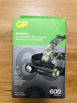 LED nabíjecí čelovka GP Discovery CHR35 P8555