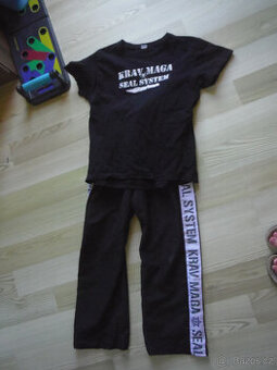 Kalhoty a triko Krav maga vel.10 let