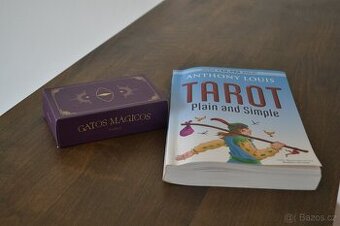 Tarotové karty Gatos Magicos a kniha