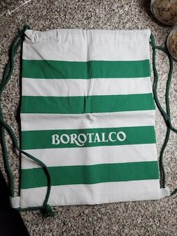 Nový pruhovaný batoh vak zn. Borotalco