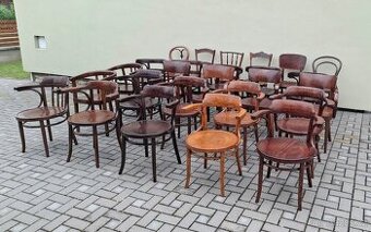 Ohýbaná křesla a židle - THONET, MUNDUS, KOHN