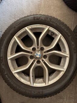 Alu DISK BMW X3original 8x18 et43 +zimni pneu