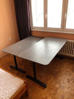 Psaci stul IKEA Bekant 160x80 sedy