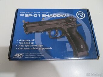 Airsoft pistole CZ 75 SP-01 Shadow, pružina, kal. 6 mm