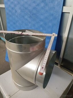 Vzduchotechnika -Odbočka jednostranná 90°  224/224/224