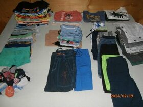 Sada oblečení na kluka velikost 128 - 134