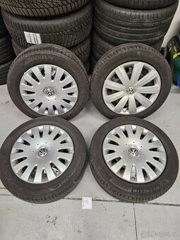 Letní sada VW Golf Plech + poklice 5x112 205/55 R16
