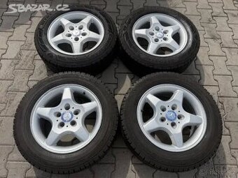 4x al kola 5x112 16 + pneu zimní 205/65 R16C