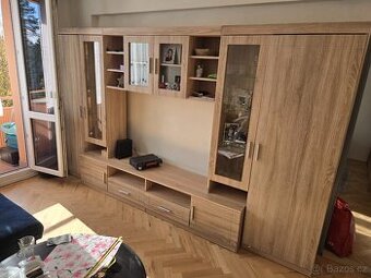 Obývací stěna Paris dub sonoma