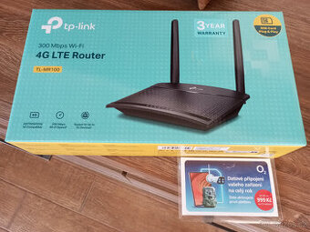 4G LTE router + data SIM na rok za 990,-