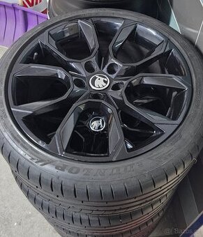 Alu disky 5x112 R18 Letní Pneu 225/40/R18 Dunlop
