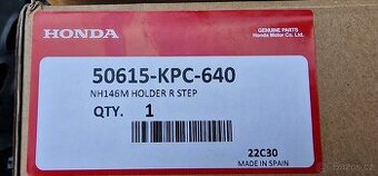 Honda Varadero XL125V držák pravých stupaček