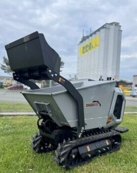 hydraulický dumper, železný kůň, pásový dumper