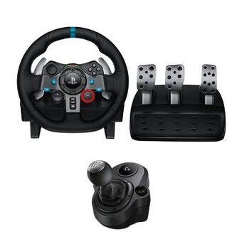 Logitech G29 volant+pedály+řadící páka nerozbalené