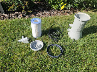 Kartušová filtrace 1,7 m3/h + Filtrační vložka s kuličkami M