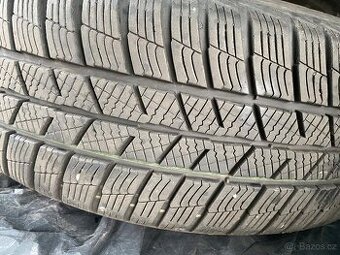 Plechové disky 16” 5x112 a zimní pneu 205/60/R16