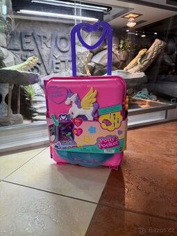 POLLY POCKET XXL KUFR SE ZÁBAVNÝM PARKEM A PANENKAMI N.O.V.Ý