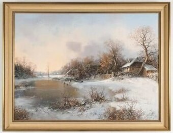 Staré obrazy,hlavně krajinky,