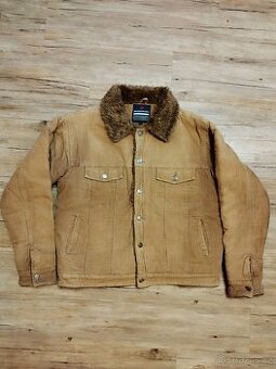 Zimní BUNDA manžestrová vel.L Unisex