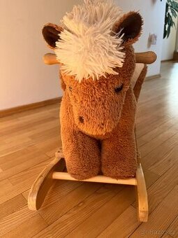 Plyšový houpací kůň - 1