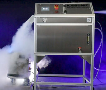 Stroj na výrobu pelet suchého ledu ICEsonic