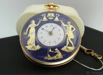 Kapesní zlaté hodinky