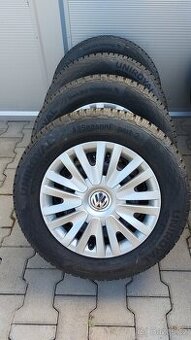 Celoročně kola 5x112 r15 vw Golf Touran Caddy letní pneu